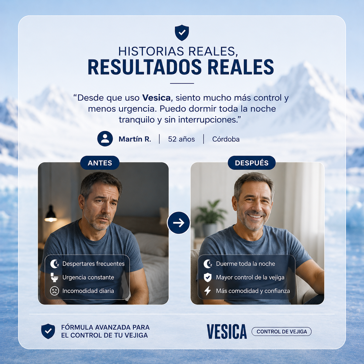 Vesica | Fortalece el control de la vejiga