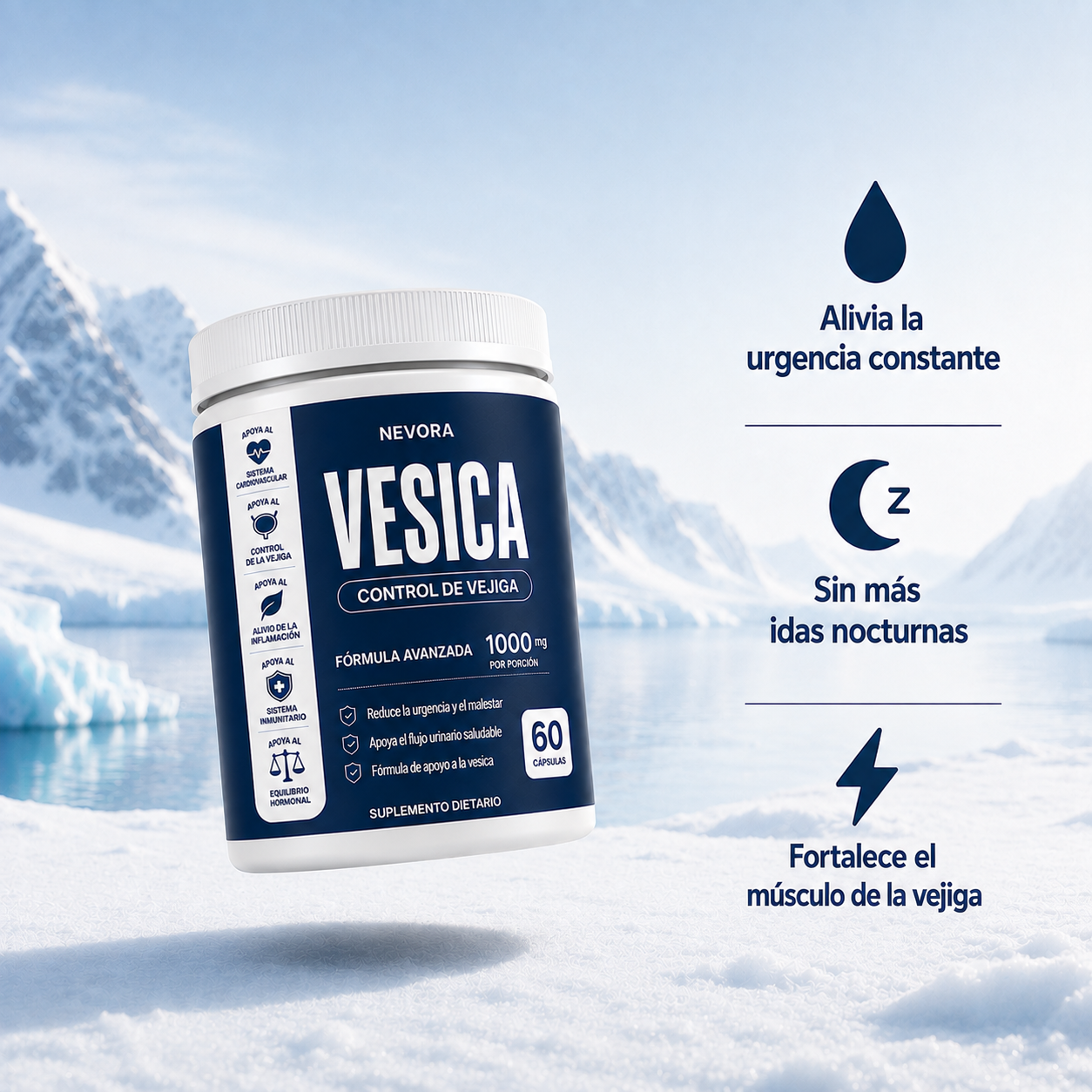 Vesica | Fortalece el control de la vejiga
