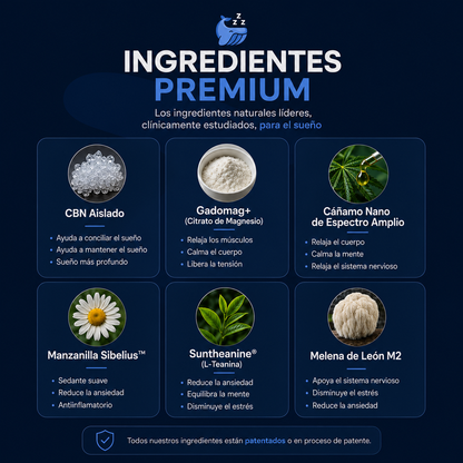 Sueño Azul | Sueño profundo y reparador