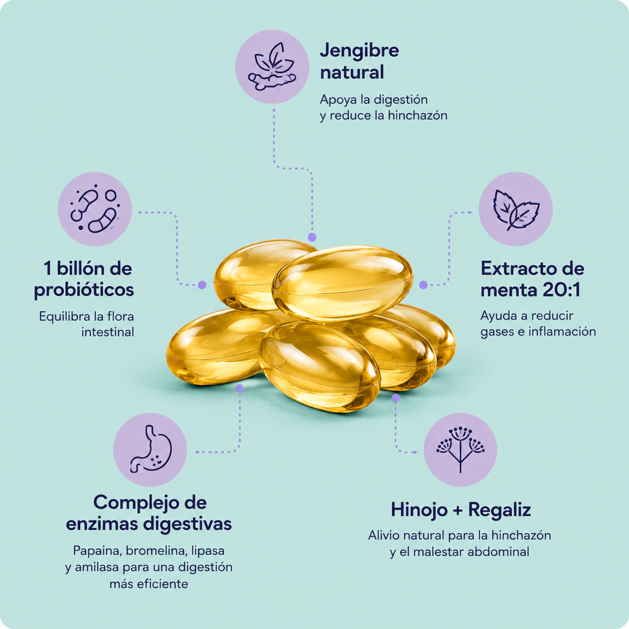 Una dosis para la hinchazón