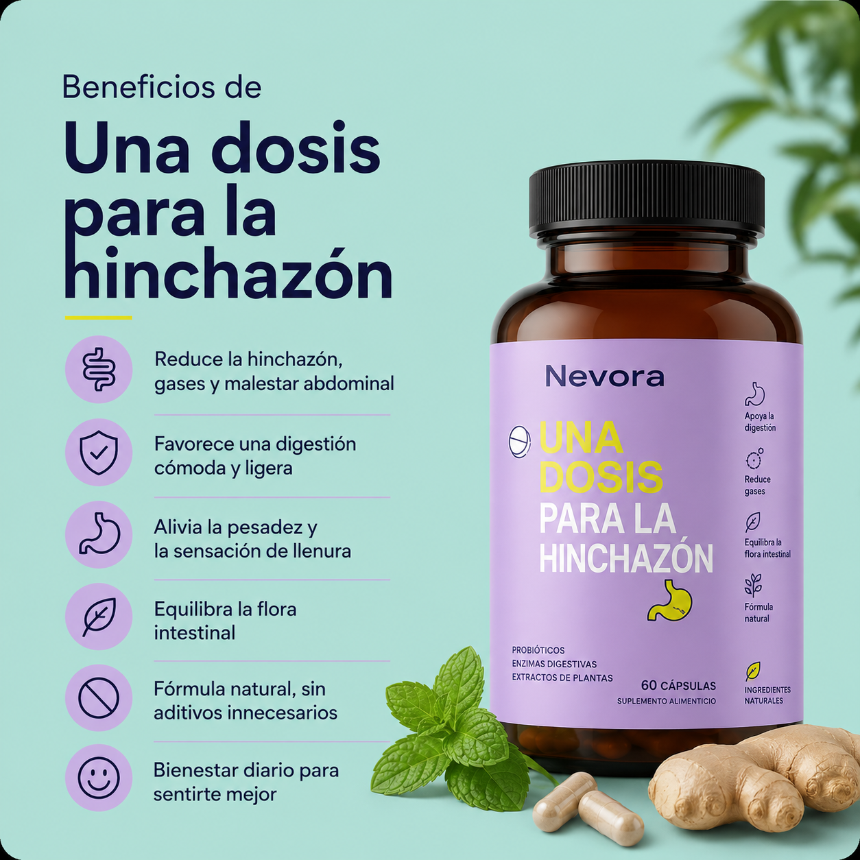 Una dosis para la hinchazón
