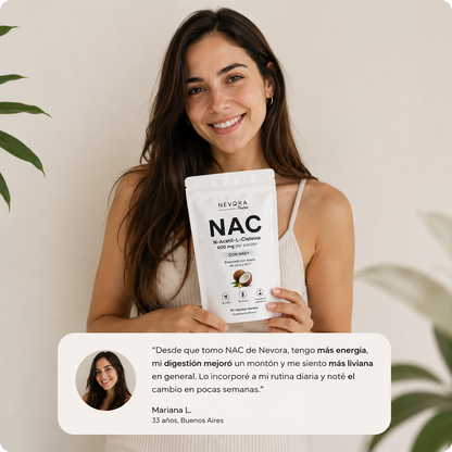 NAC + NAD COMPLEX | Energía Celular y Protección Antioxidante