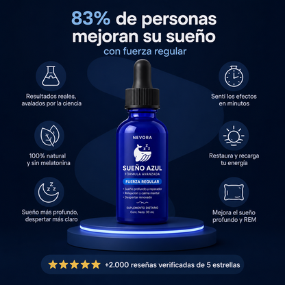 Sueño Azul | Sueño profundo y reparador