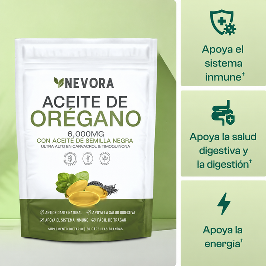 Cápsulas de Aceite de Orégano Nevora