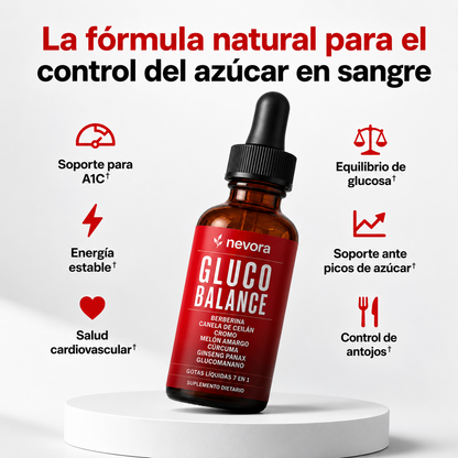 GlucoBalance | Control de azúcar en sangre 7 en 1