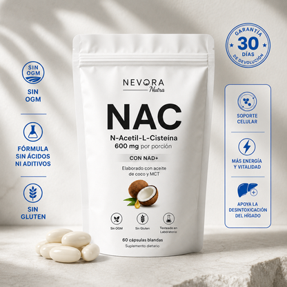 NAC + NAD COMPLEX | Energía Celular y Protección Antioxidante