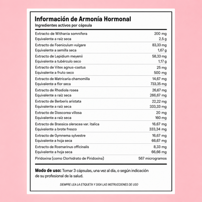 Armonía Hormona